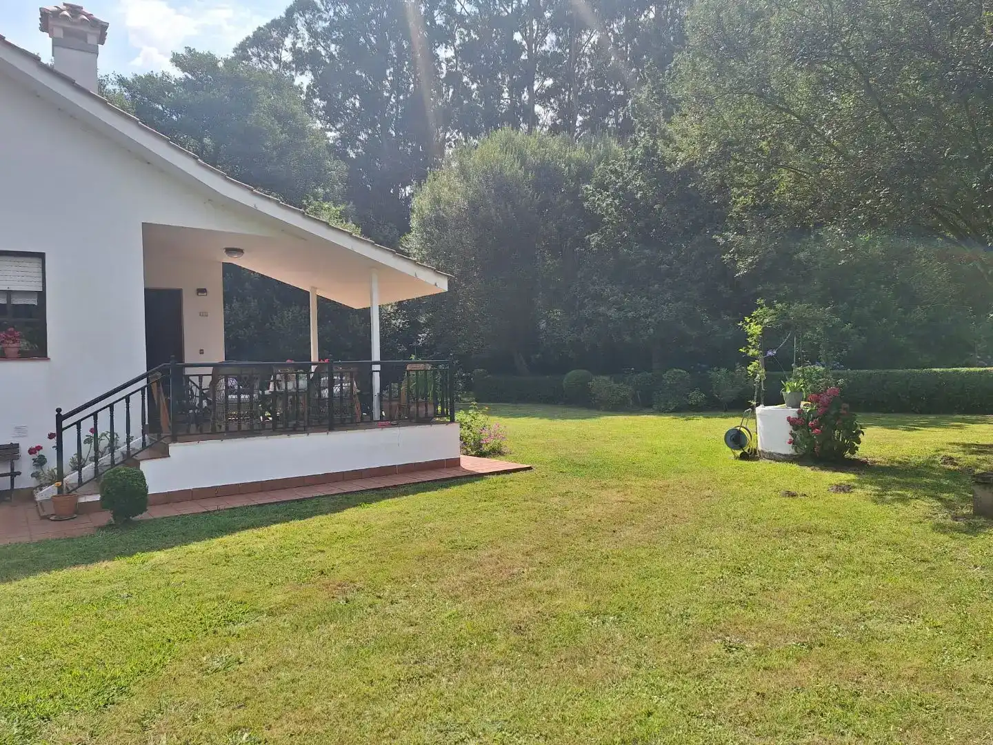 Garden of Houses for sale in Ares  with Private garden, Parquet flooring and Terrace