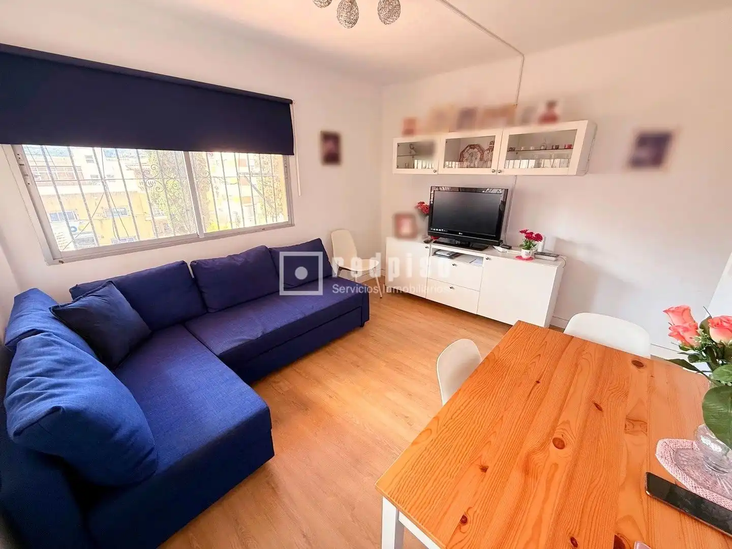 Sala de estar de Piso en venta en Málaga con Calefacción y Terraza