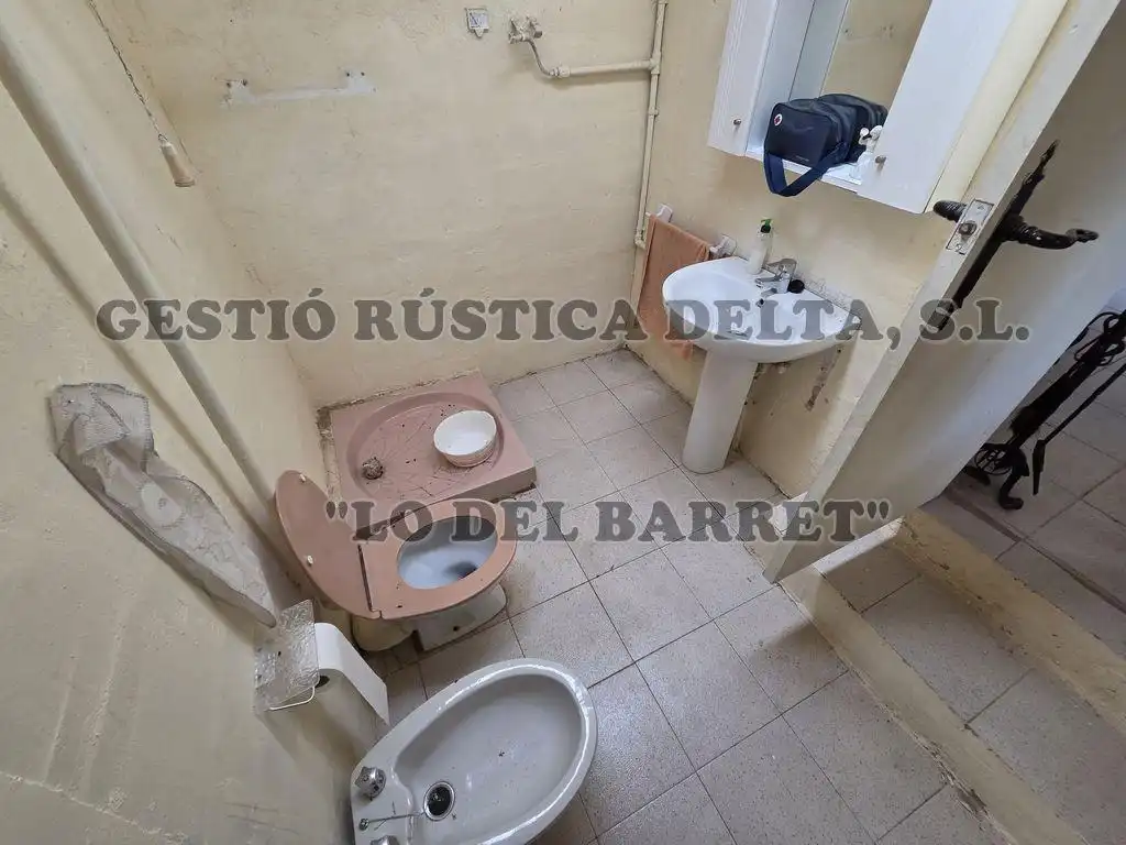 Bany de Finca rústica en venda en El Perelló