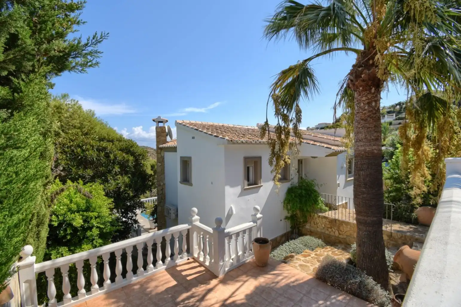 Vista exterior de Casa o xalet en venda en Jávea / Xàbia amb Aire condicionat i Alarma