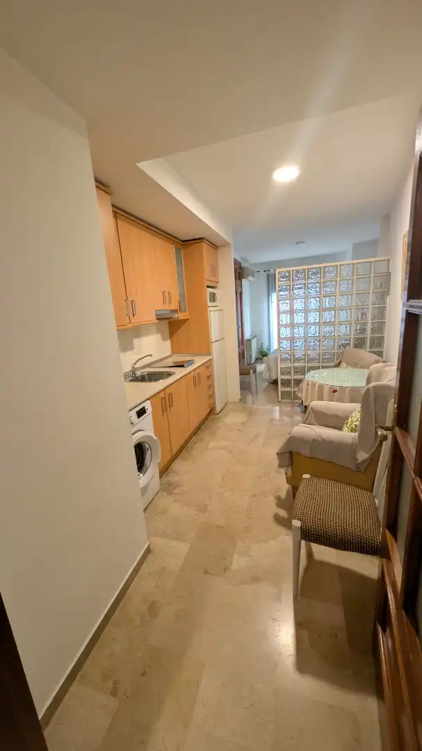 Kitchen of Study for rent in Ciudad Real  with Air Conditioner and Furnished