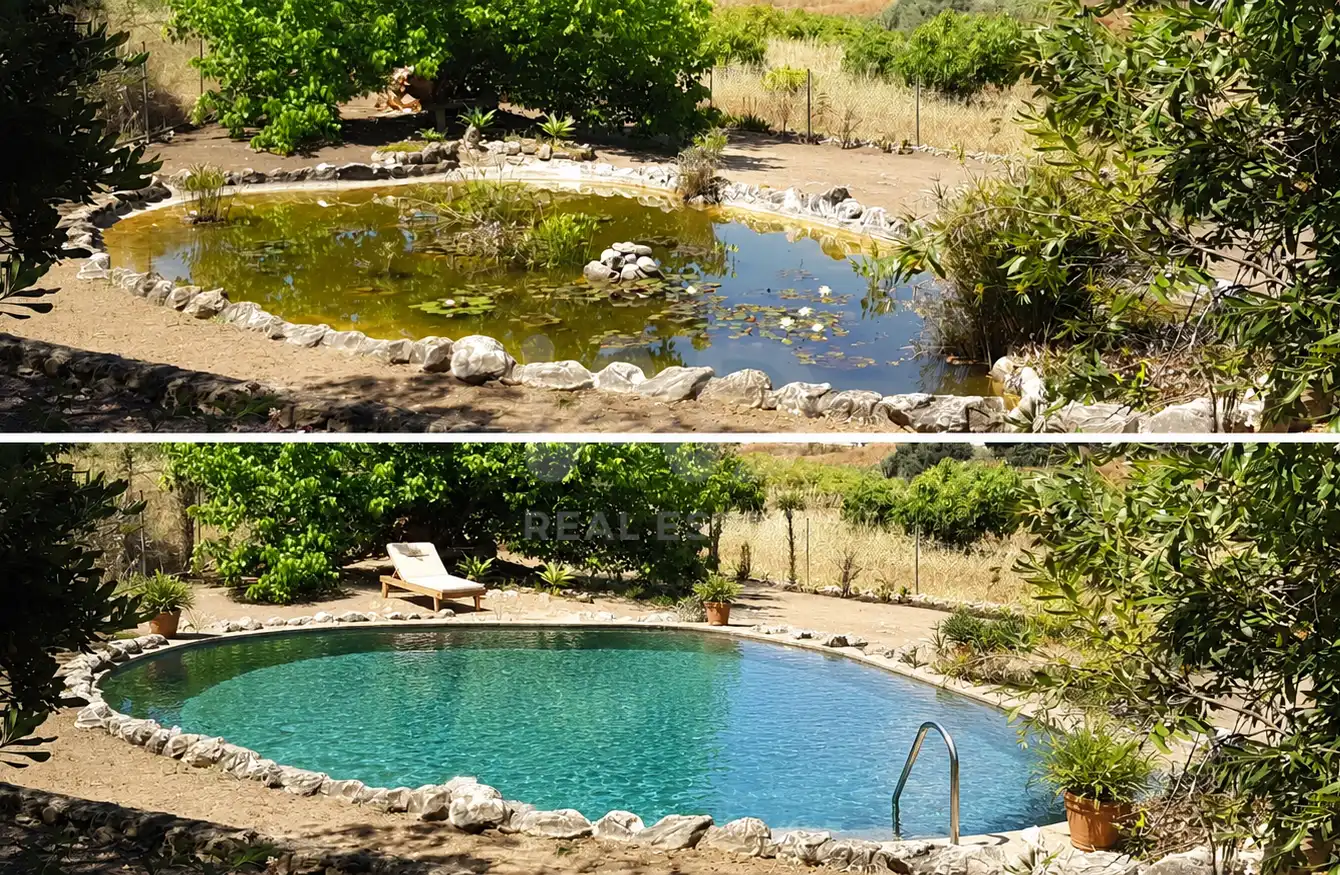 Piscina de Casa o chalet en venta en Alhaurín de la Torre con Calefacción y Terraza