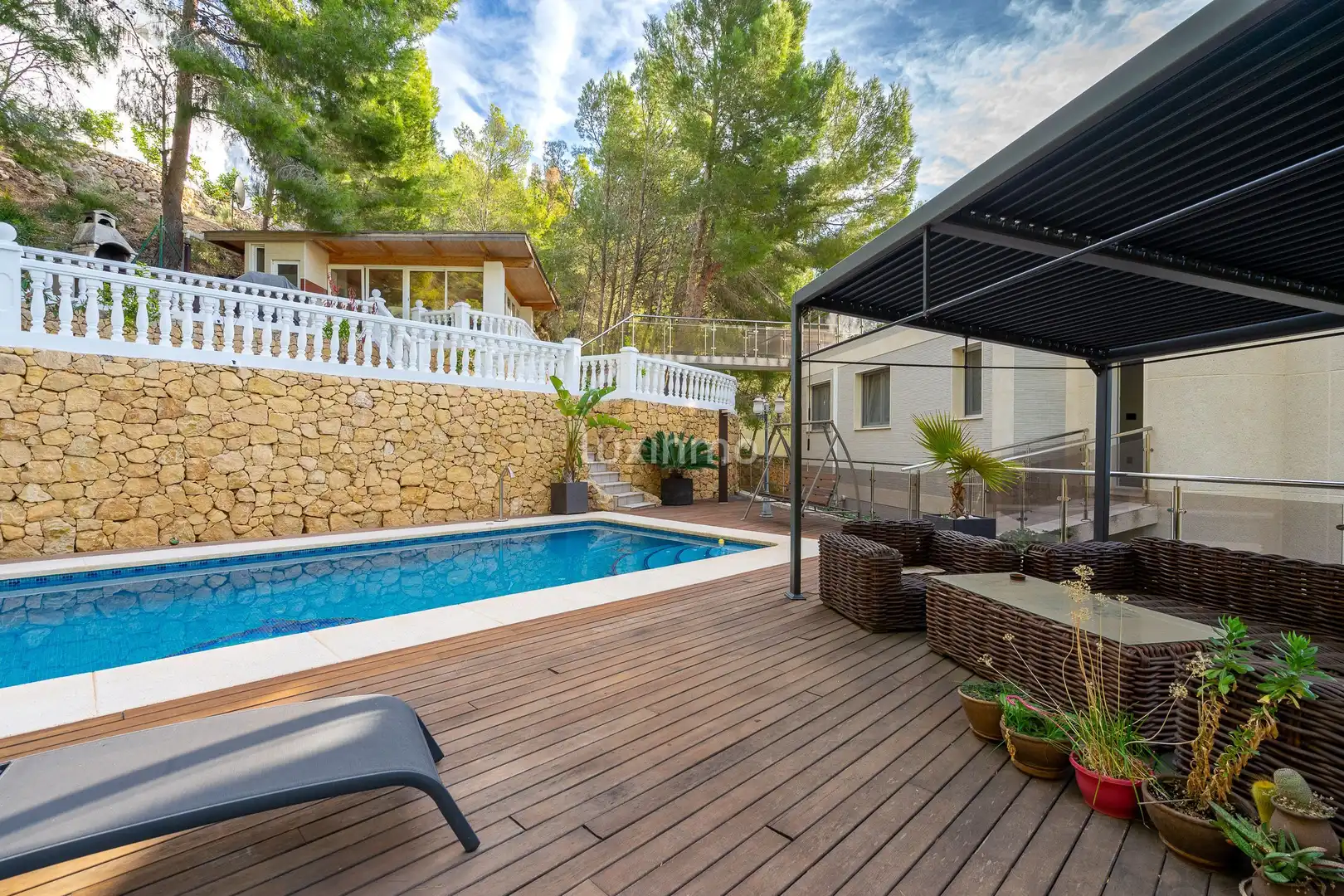 Terraza de Casa o chalet en venta en Altea con Aire acondicionado, Calefacción y Jardín privado