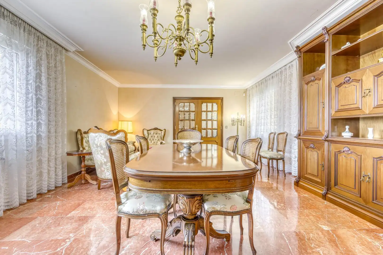 Comedor de Casa o chalet en venta en Figueres con Aire acondicionado, Jardín privado y Terraza