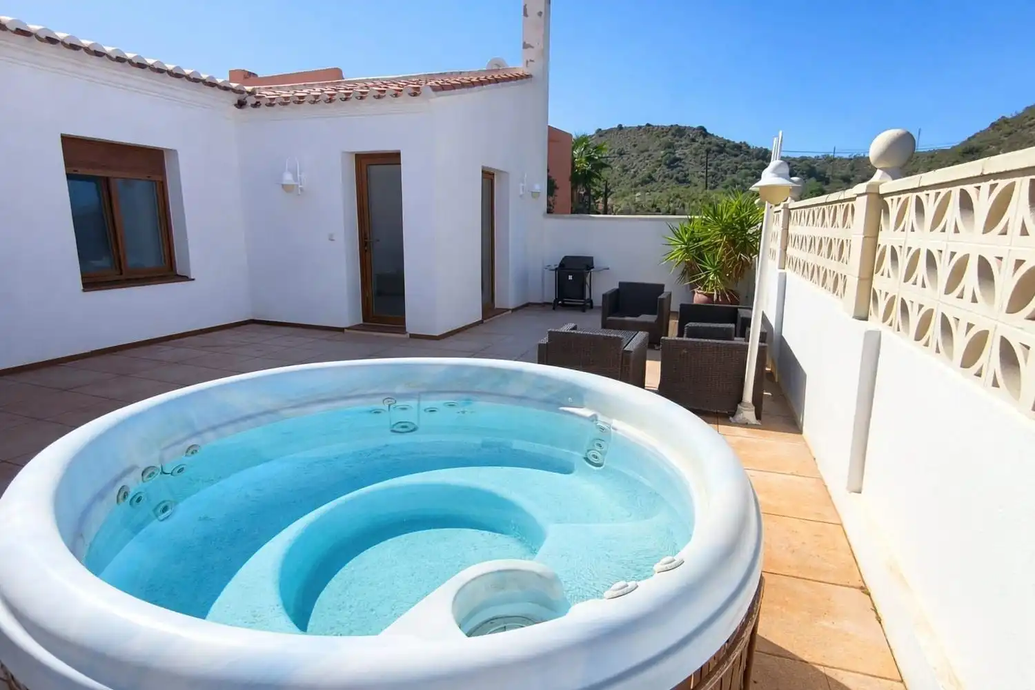 Terrassa de Casa o xalet en venda en Turre amb Aire condicionat, Terrassa i Moblat