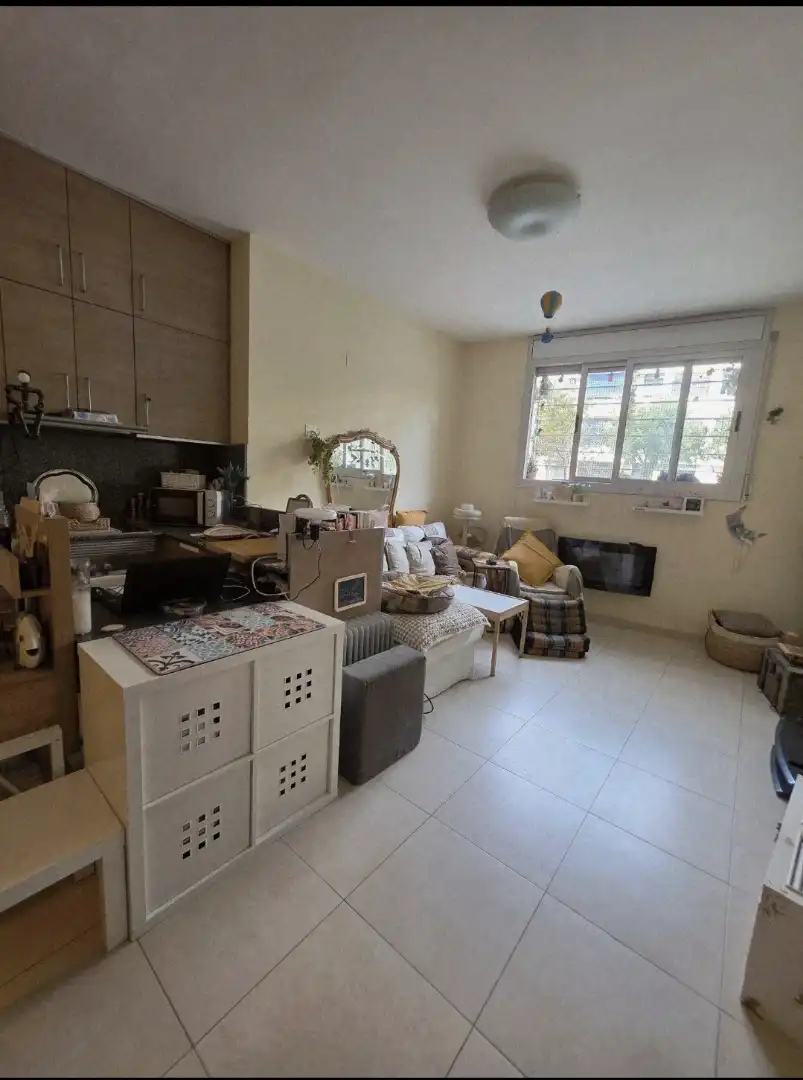 Wohnzimmer von Wohnung zum Verkauf in Badalona mit Klimaanlage, Heizung und Terrasse