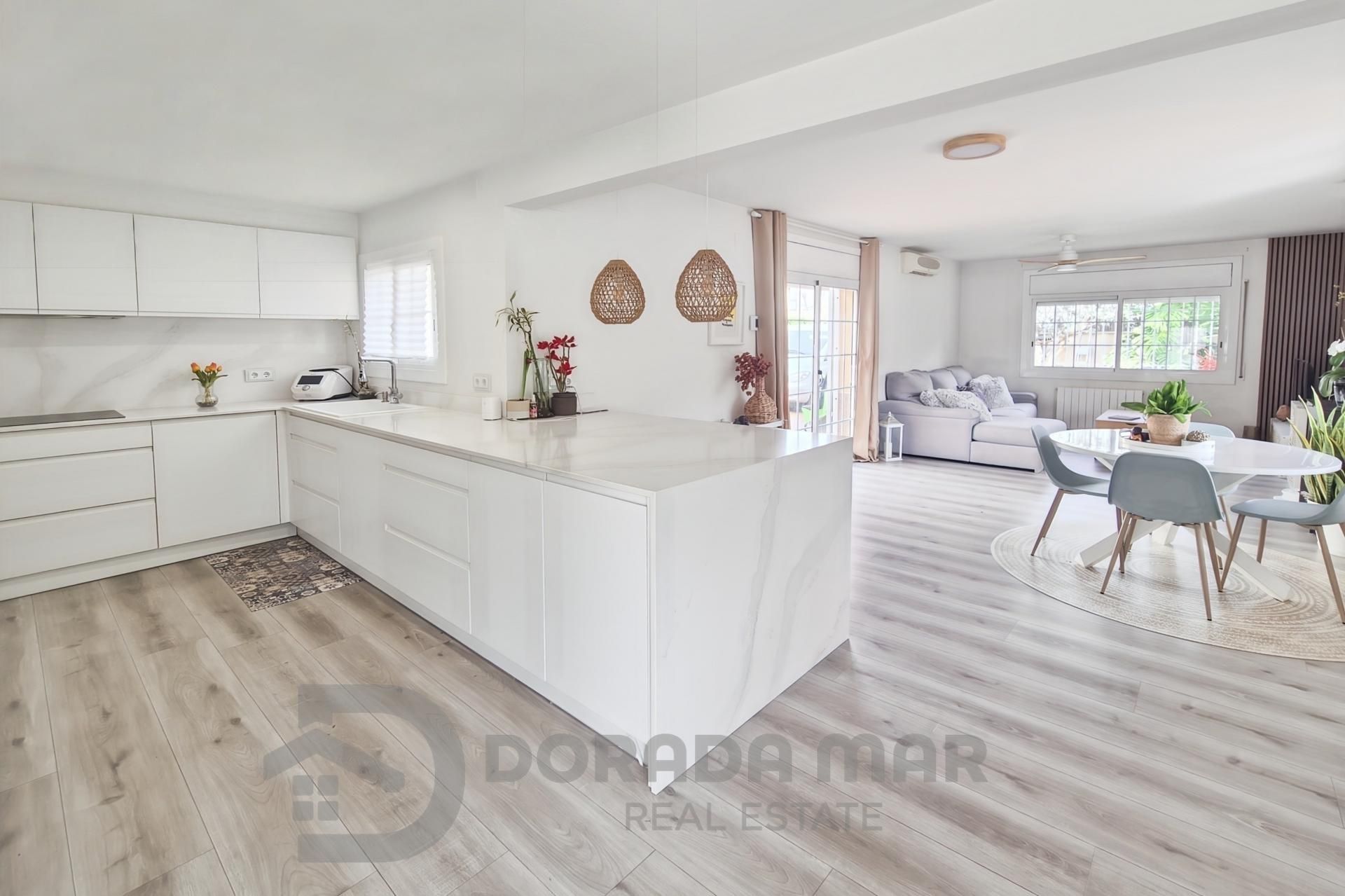 Exterior view of Houses for sale in Sant Pere de Ribes  with Heating, Private garden and Swimming Pool