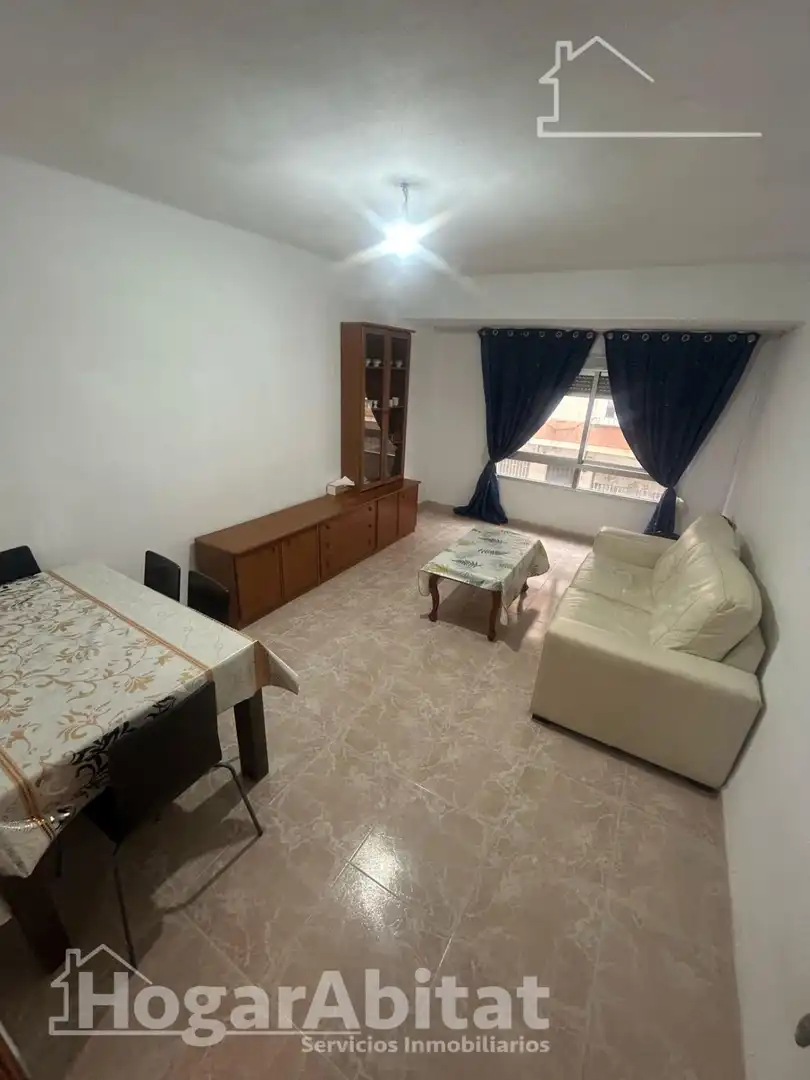 Living room of Flat for sale in Almazora / Almassora  with Storage room and Furnished