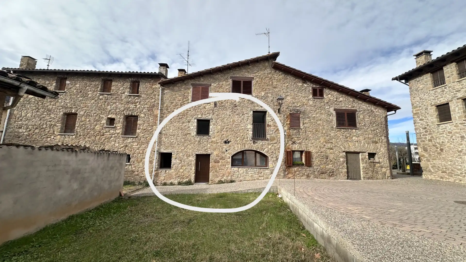 Exterior view of Houses for sale in La Vall de Bianya  with Heating, Private garden and Parquet flooring