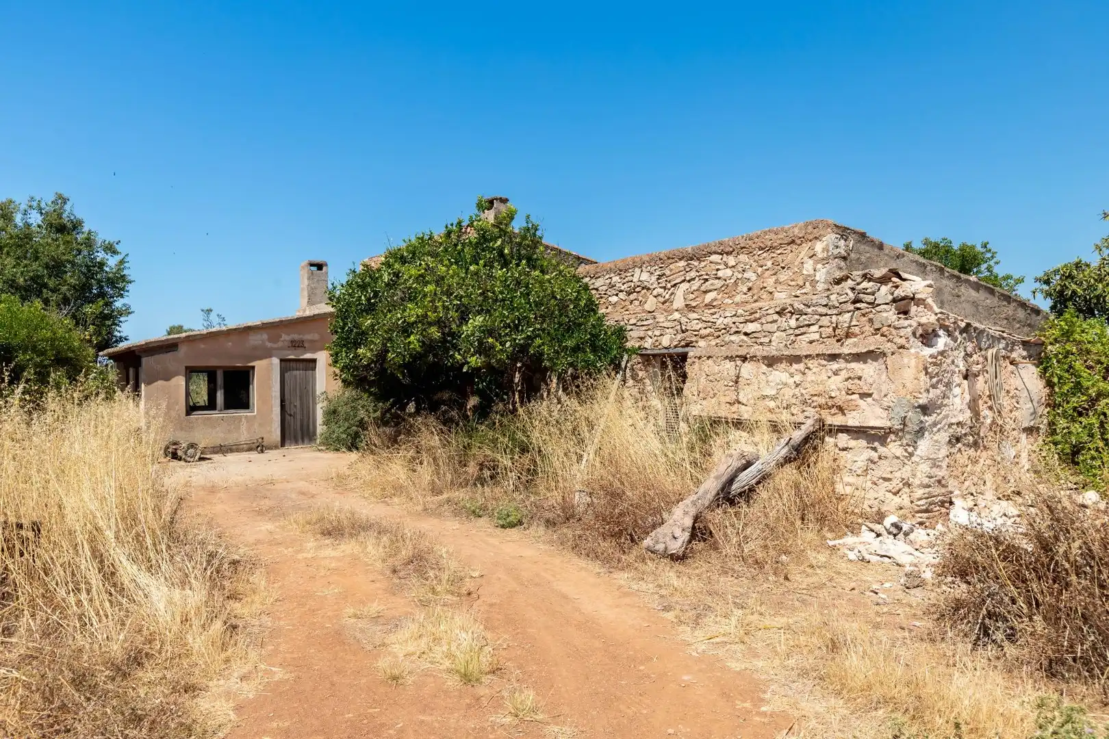 Vista exterior de Finca rústica en venda en Felanitx amb Terrassa