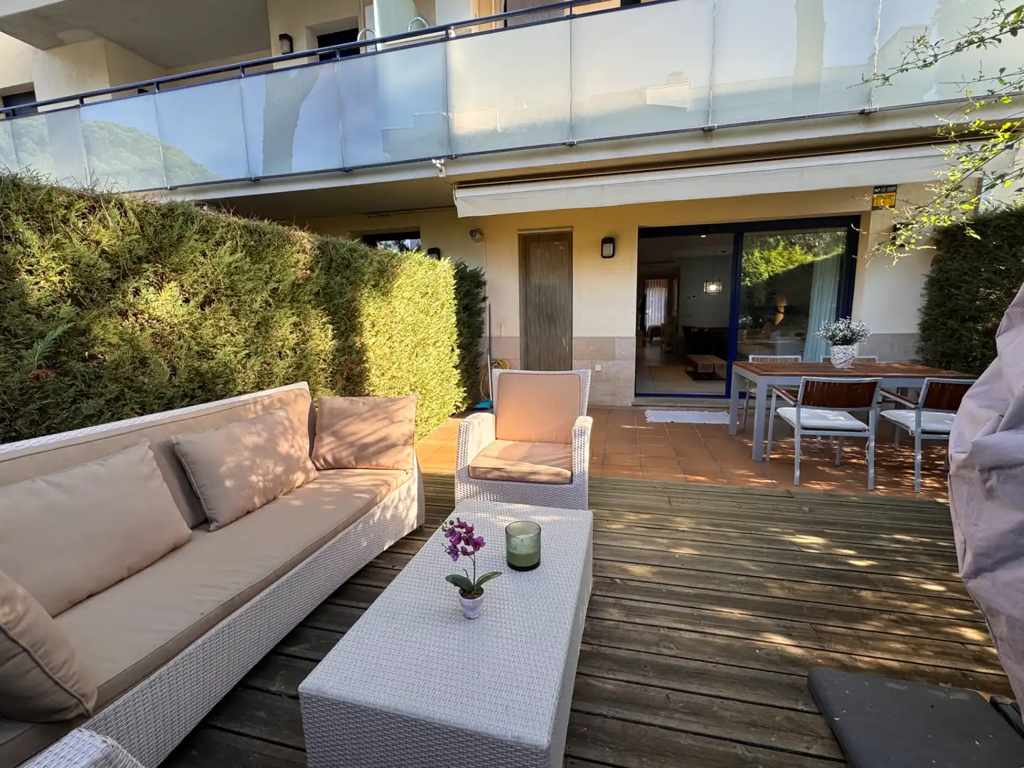 Terrace of Flat for sale in Palafrugell  with Air Conditioner, Heating and Private garden