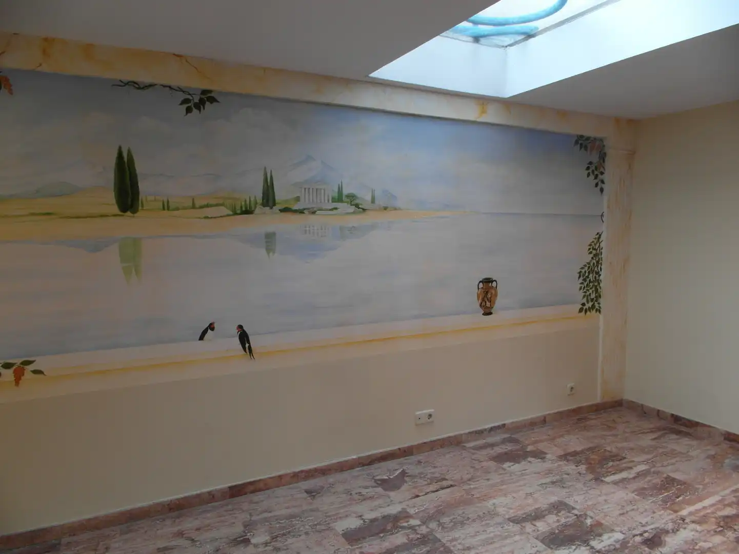 Sala de estar de Casa adosada en venta en Madrid con Aire acondicionado, Calefacción y Jardín privado