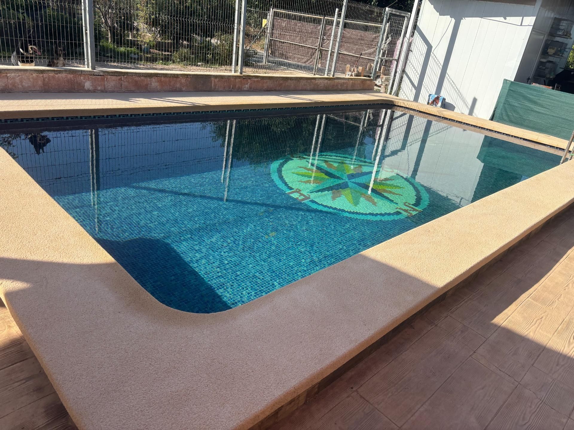 Swimming pool of House or chalet for sale in  Murcia Capital  with Air Conditioner, Private garden and Swimming Pool