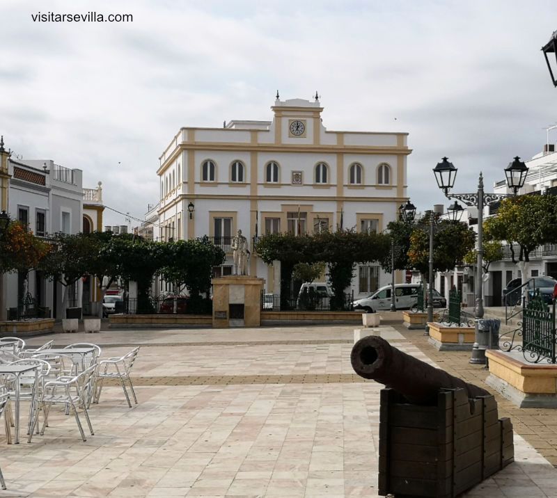 Exterior view of Flat for rent in Alcalá del Río  with Air Conditioner, Heating and Furnished