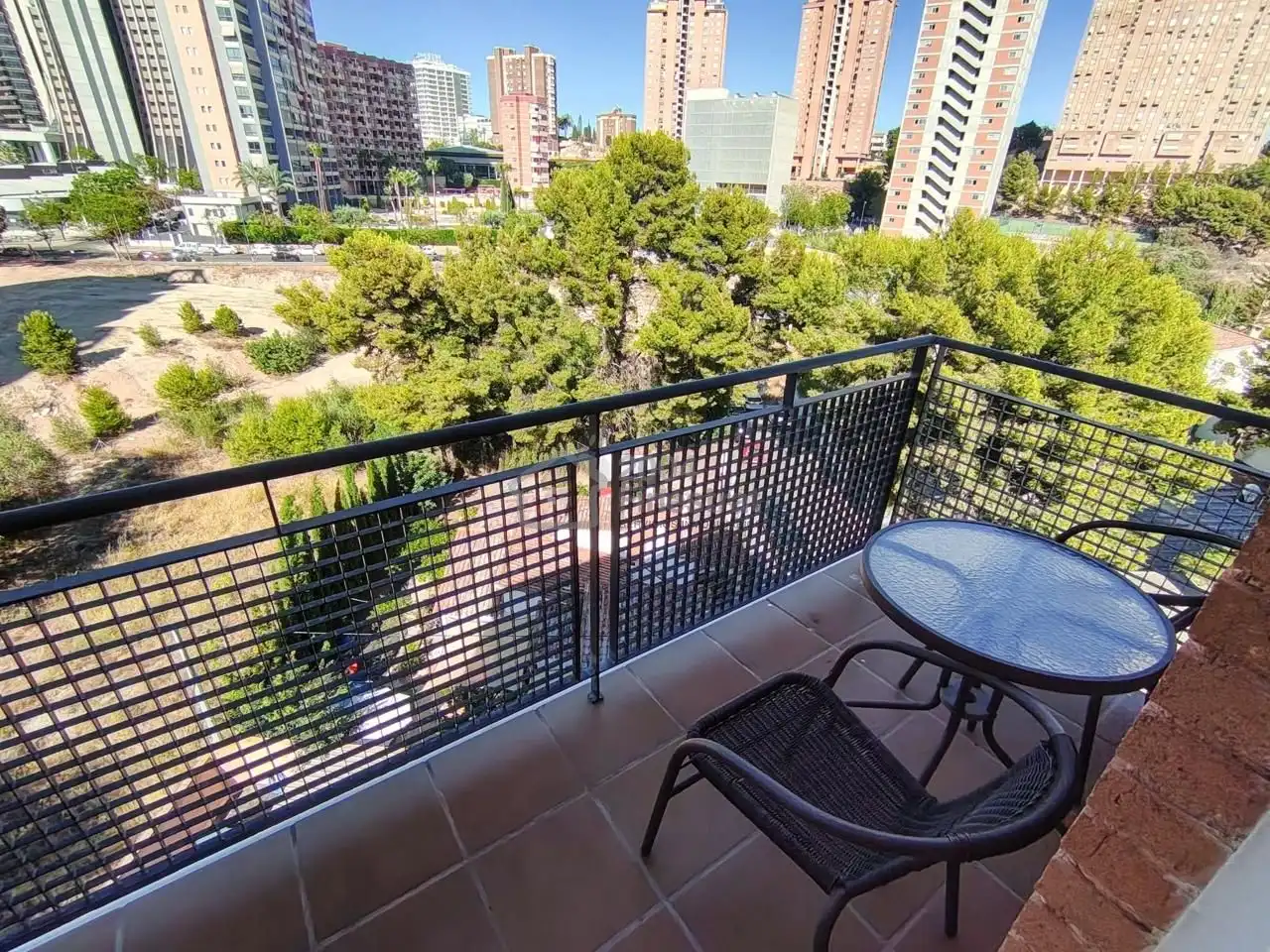 Terrasse von Wohnung zum Verkauf in Finestrat mit Klimaanlage, Terrasse und Möbliert