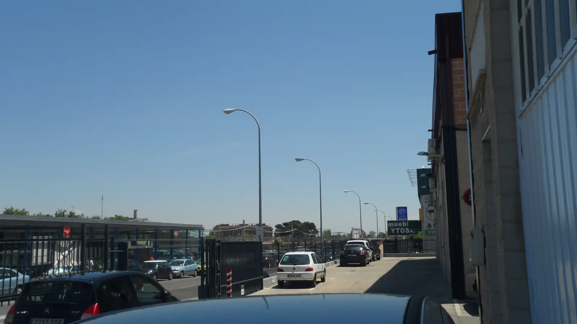 Exterior view of Industrial buildings for rent in Madrid
