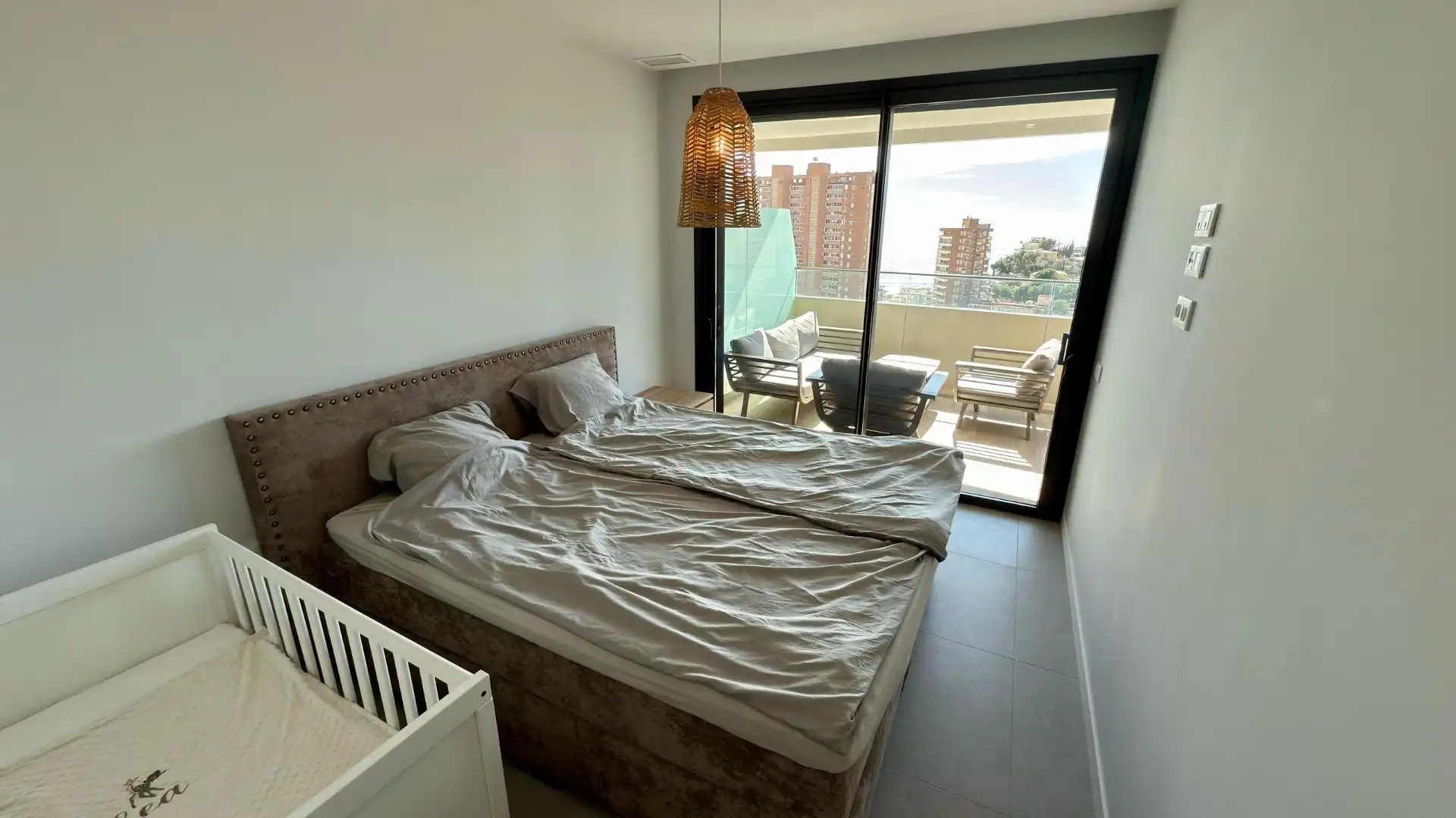 Bedroom of Flat for sale in Finestrat  with Air Conditioner, Heating and Terrace