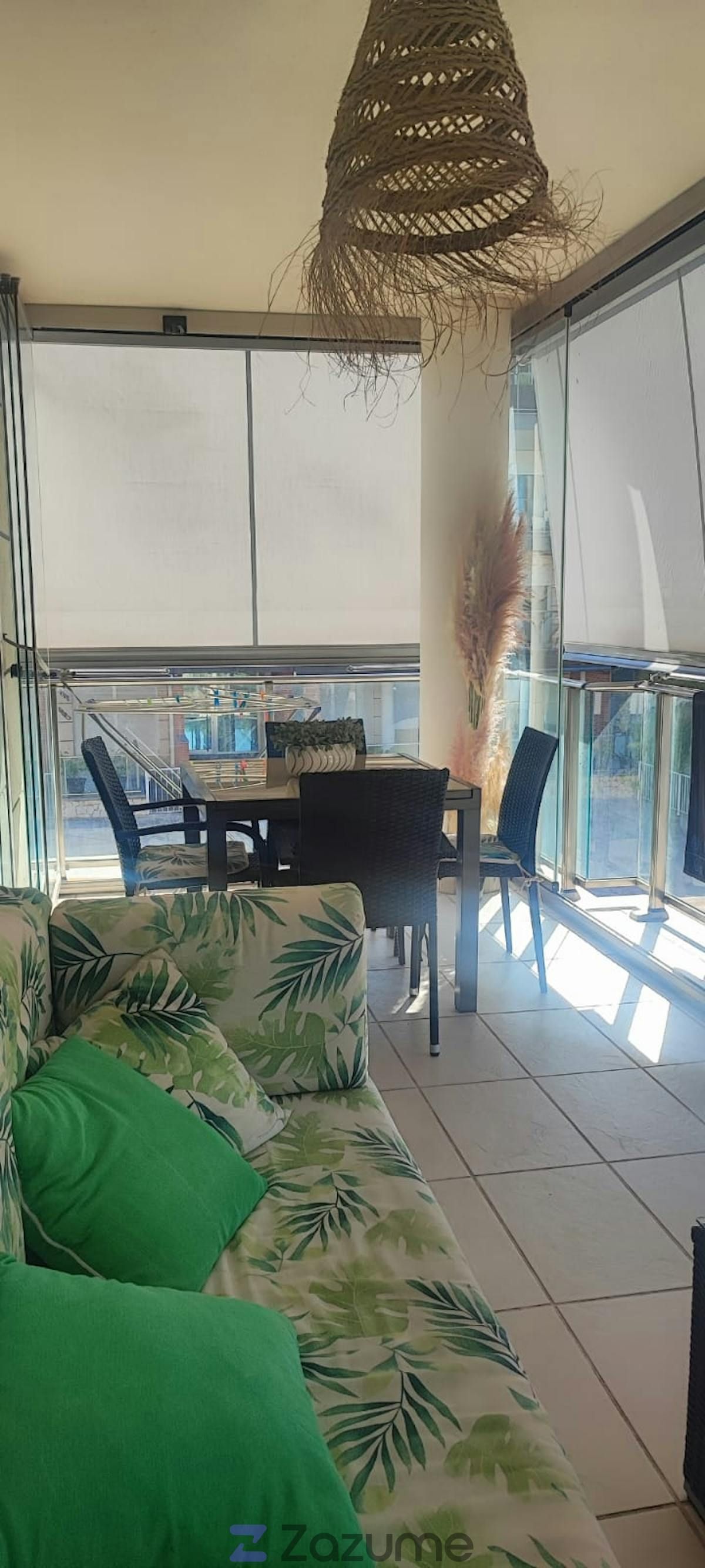 Terrace of Flat to rent in Oliva  with Air Conditioner, Heating and Terrace