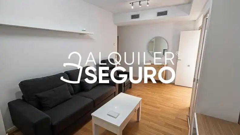 Living room of Flat for rent in Sanlúcar la Mayor  with Air Conditioner and Furnished