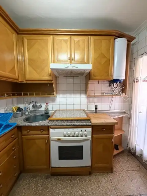 Küche von Wohnung zum Verkauf in Madrid mit Terrasse und Möbliert