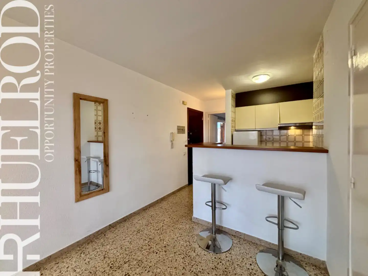 Küche von Dachboden zum Verkauf in Calella mit Terrasse, Ofen und Internet