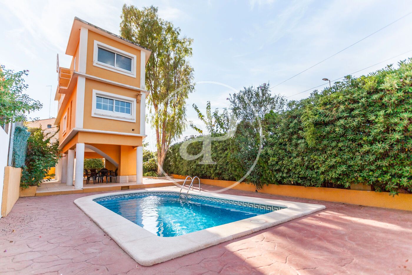 Exterior view of House or chalet for sale in Moncada  with Air Conditioner, Heating and Private garden