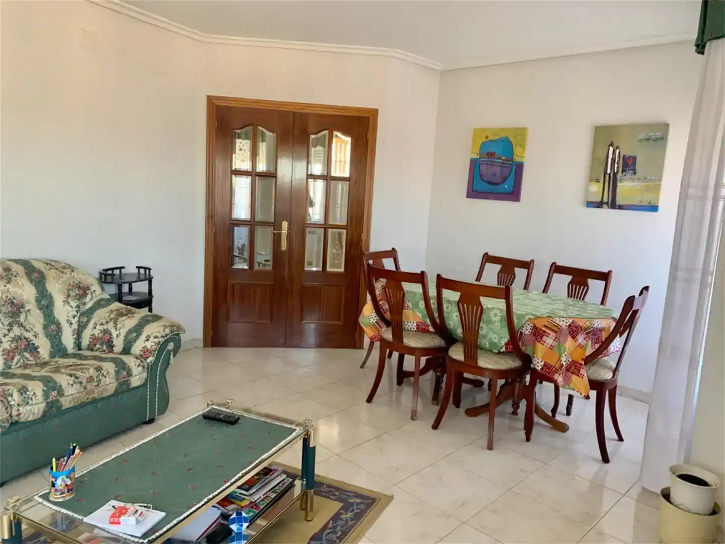 Comedor de Piso en venta en Villaquejida con Trastero, Amueblado y Balcón