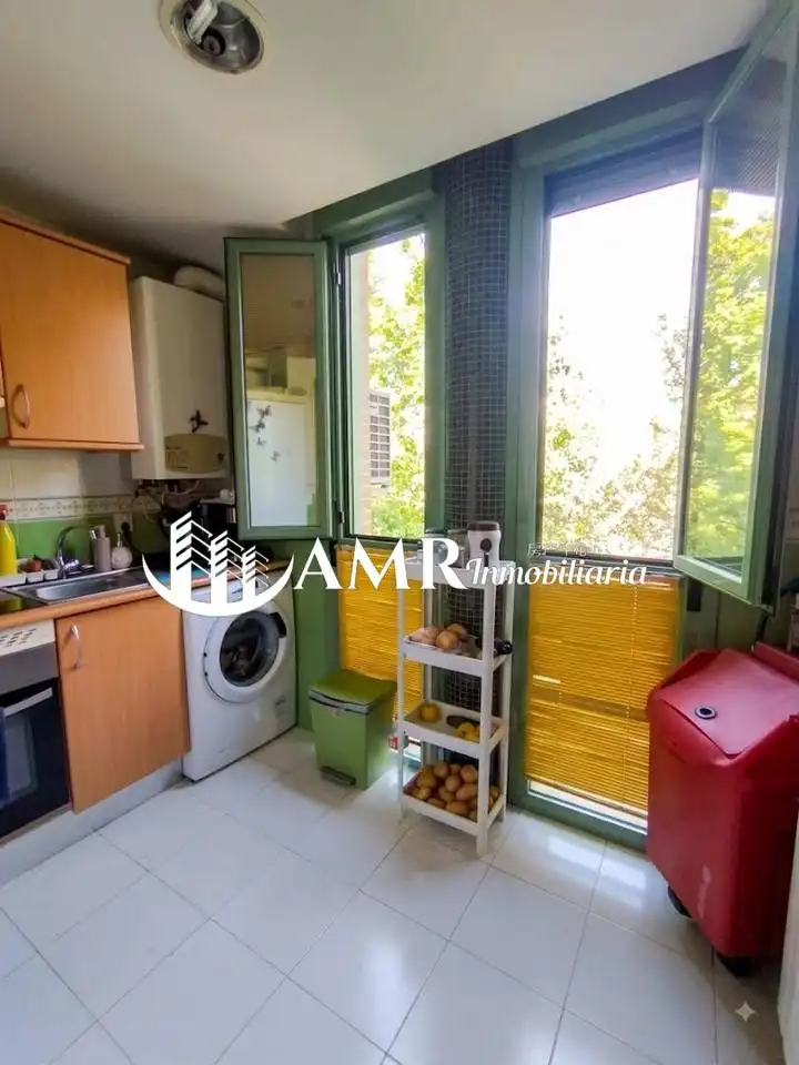 Balcony of Flat for sale in Leganés  with Air Conditioner, Heating and Furnished