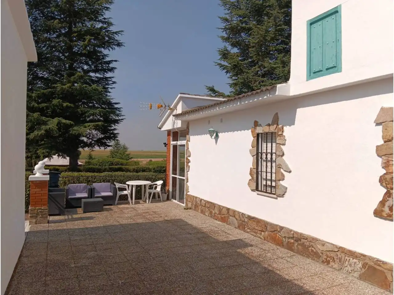 Terrace of Country homes for sale in Valdunciel  with Air Conditioner, Heating and Private garden