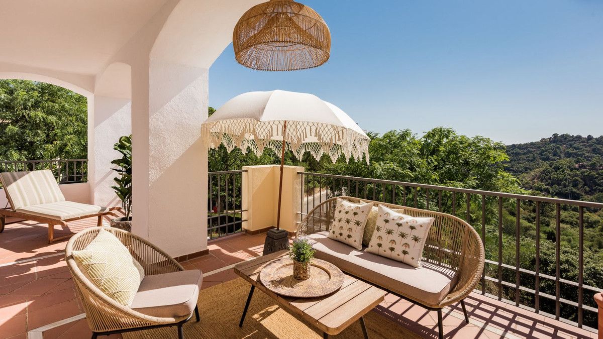 Terrace of Apartment for sale in Benahavís  with Air Conditioner, Terrace and Community pool