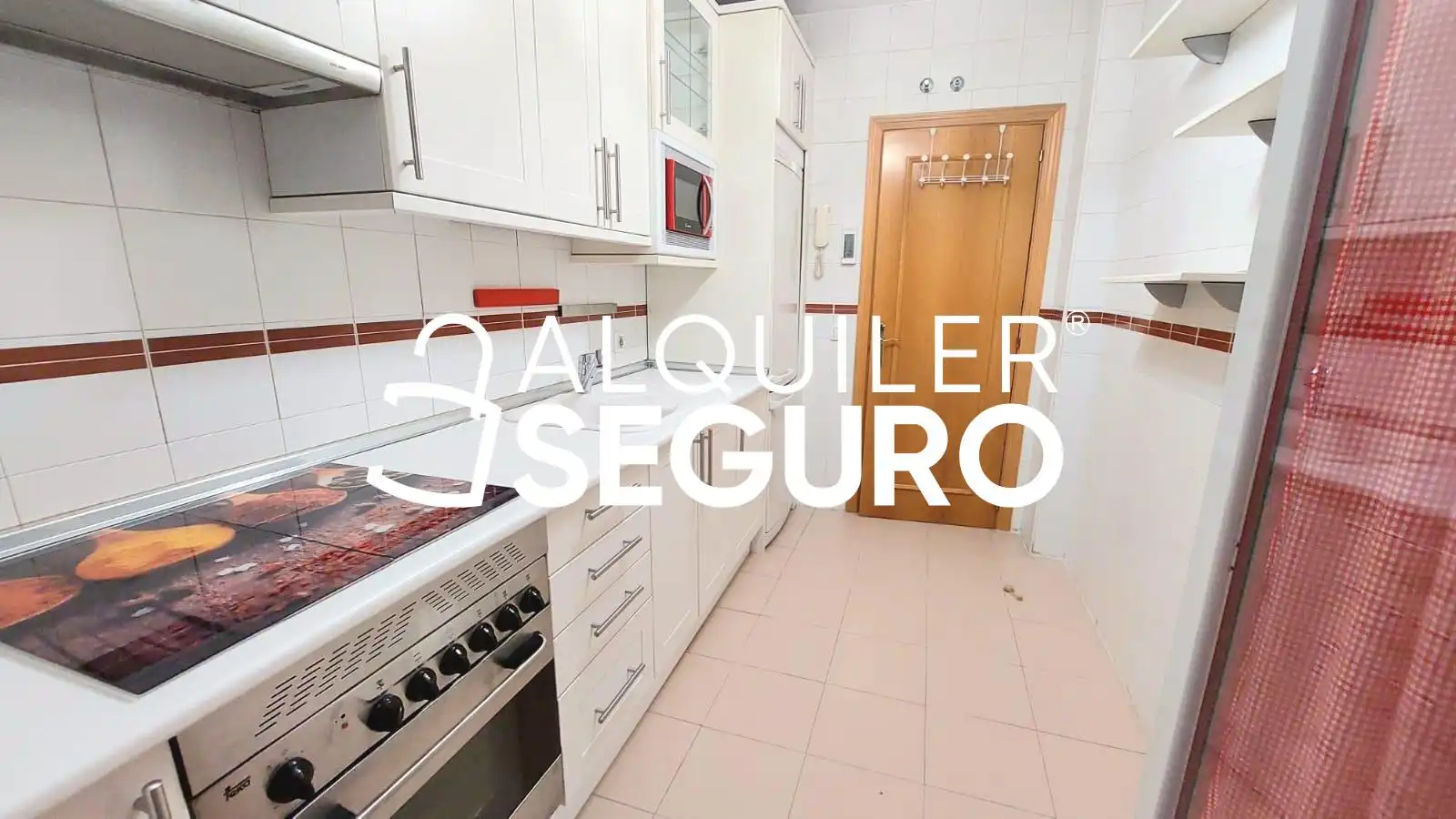 Kitchen of Flat for rent in Madrid  with Air Conditioner, Heating and Furnished