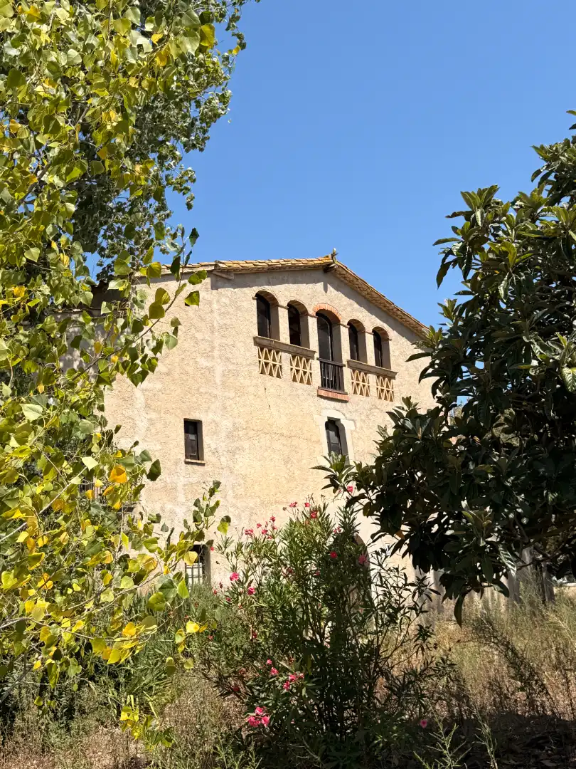 Vista exterior de Finca rústica en venta en Vilobí d'Onyar con Jardín privado