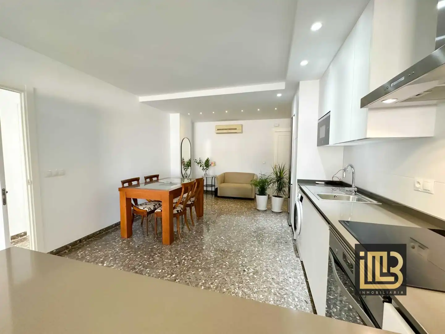 Cocina de Piso de alquiler en Málaga con Aire acondicionado, Trastero y Amueblado