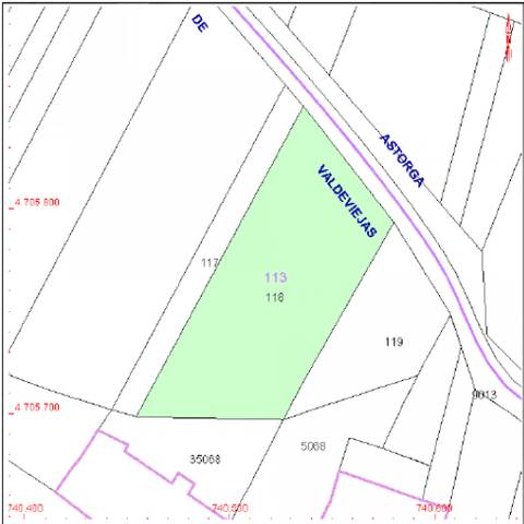 Terreno residencial en Venta en Santa María de Ordás