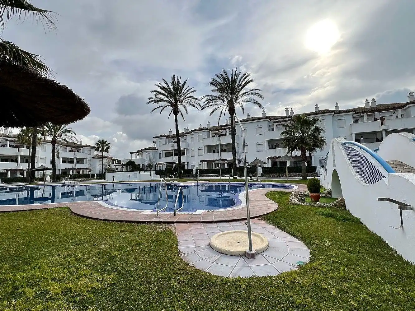 Jardín de Apartamento en venta en Chiclana de la Frontera con Jardín privado, Terraza y Alarma