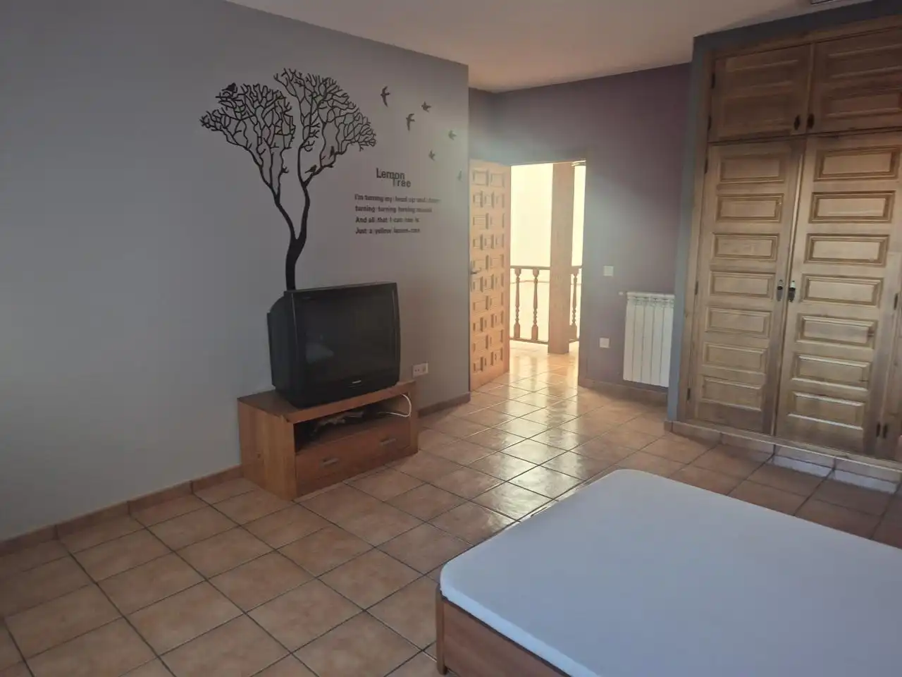 Sala de estar de Finca rústica en venta en Pedro Muñoz con Terraza