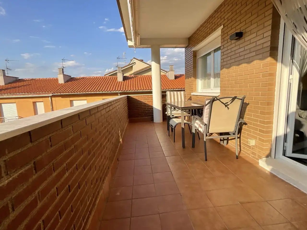 Terrace of Flat for sale in Alesanco  with Heating, Terrace and Furnished