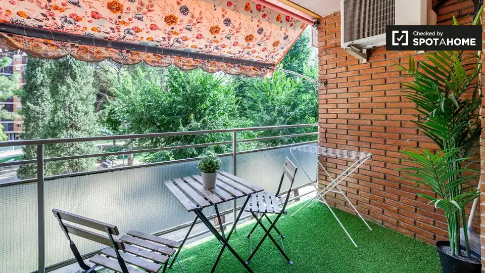 Terrace of Flat for rent in Alcalá de Henares  with Air Conditioner, Heating and Furnished