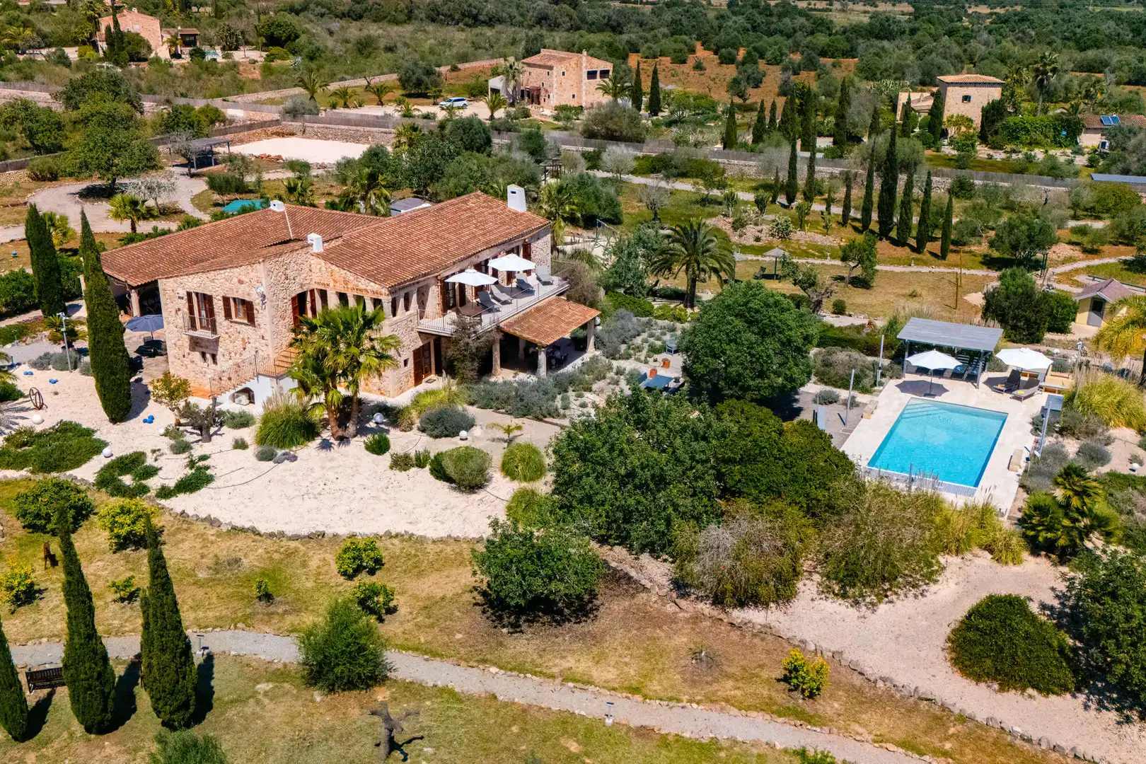 Jardí de Finca rústica en venda en Felanitx amb Aire condicionat, Calefacció i Terrassa
