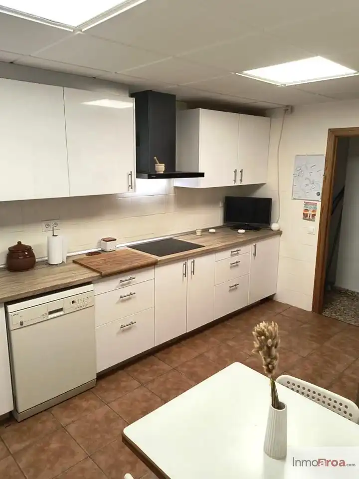 Kitchen of Flat for sale in Bétera  with Air Conditioner, Terrace and Furnished