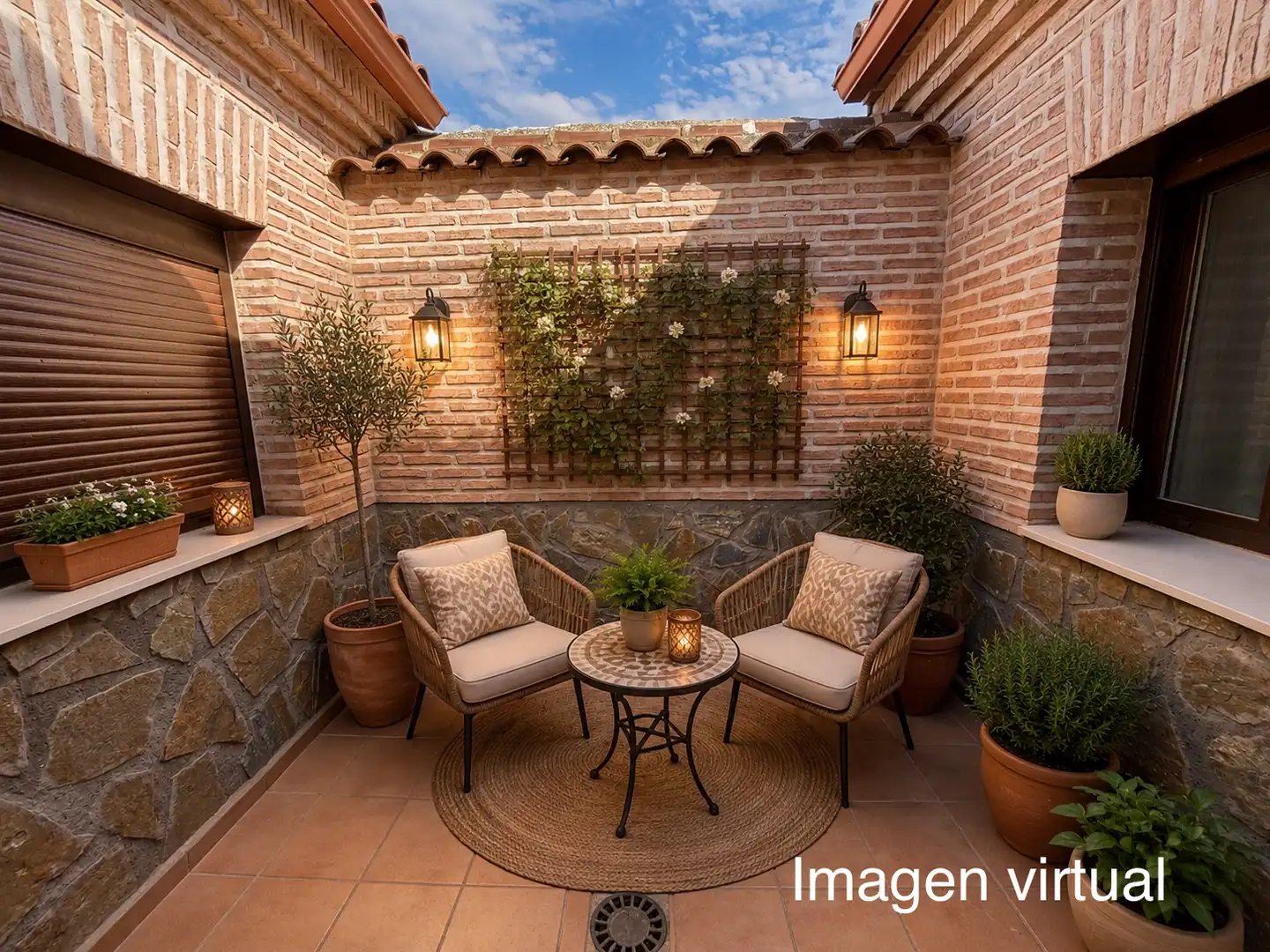 Terrace of Houses for sale in Polán  with Air Conditioner, Heating and Private garden