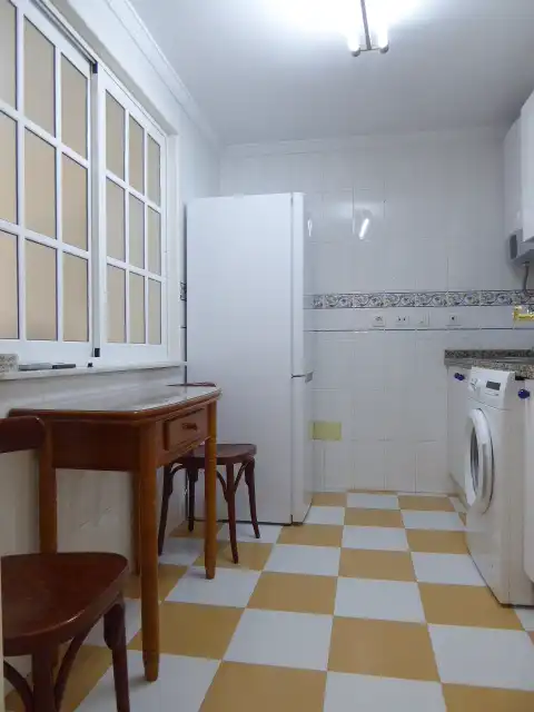 Kitchen of Apartments for rent in Málaga  with Air Conditioner, Furnished and Microwave