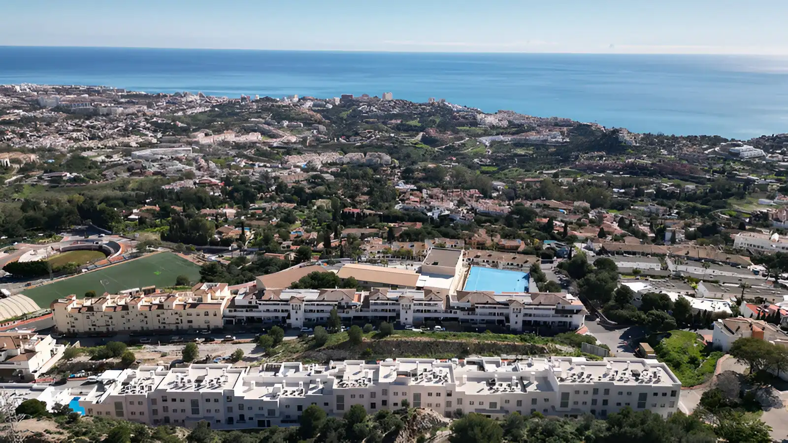 Exterior view of Ground floor for sale in Benalmádena  with Air Conditioner, Heating and Terrace