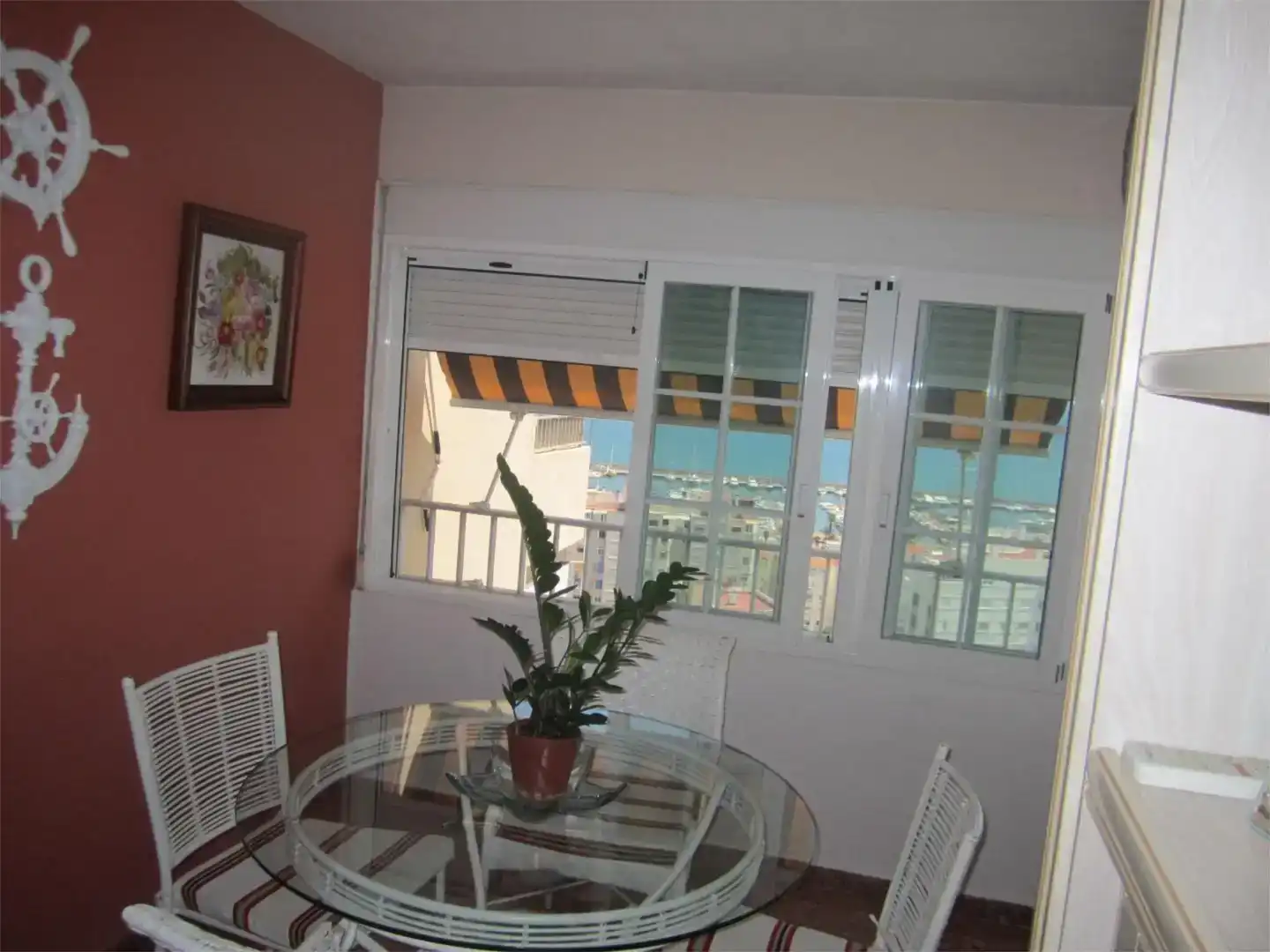 Dining room of Apartments for rent in Puçol  with Air Conditioner, Swimming Pool and Balcony