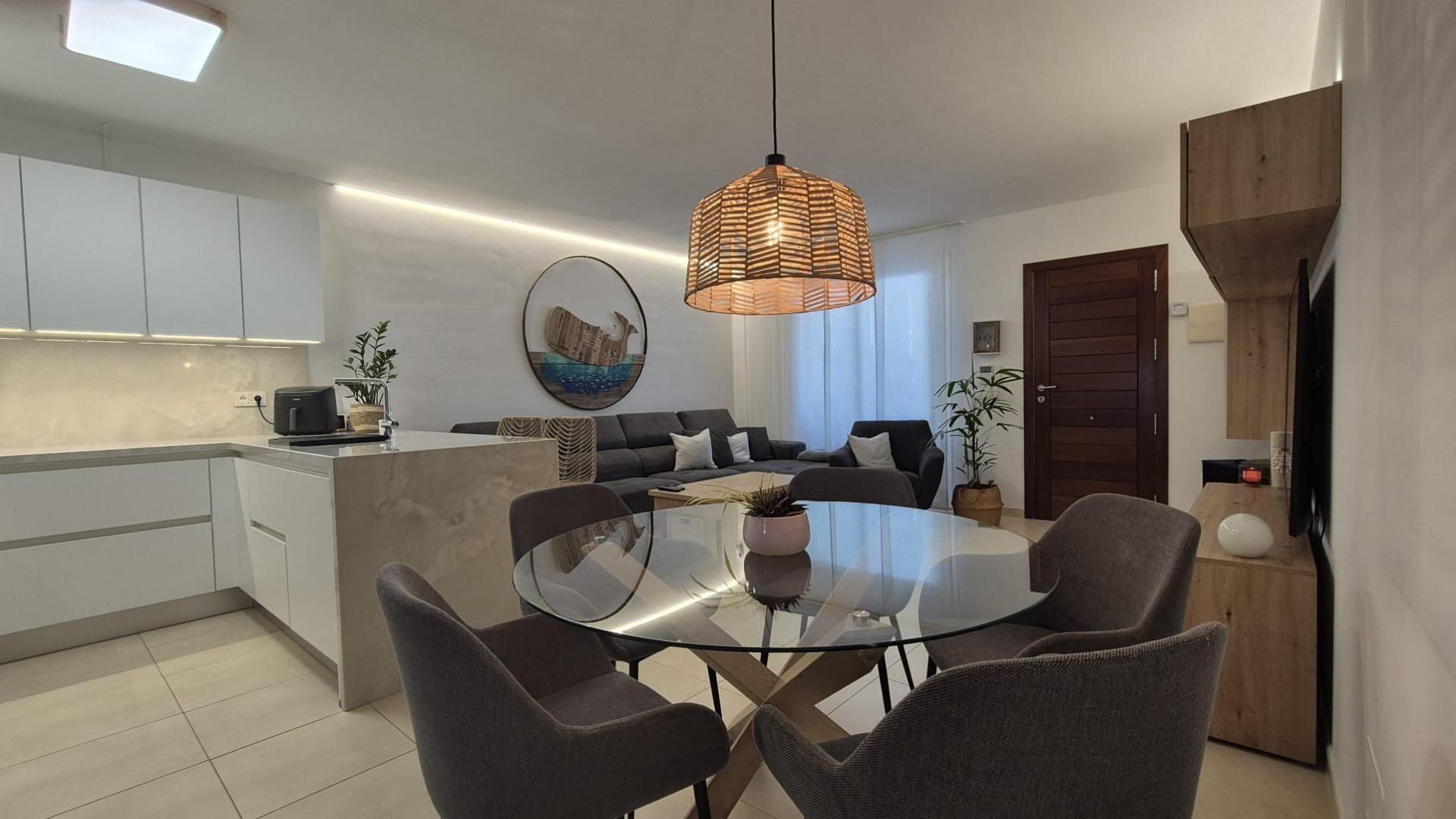 Dining room of Duplex to rent in Formentera  with Air Conditioner and Terrace