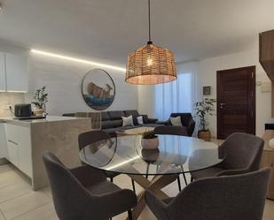 Menjador de Dúplex de lloguer en Formentera amb Aire condicionat i Terrassa