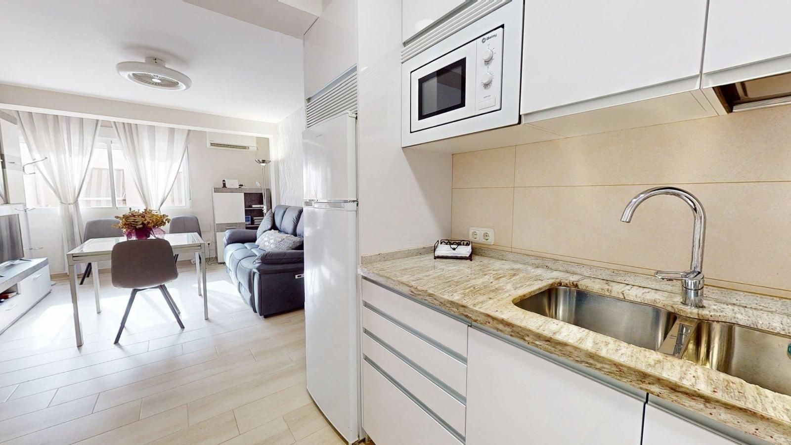 Kitchen of Flat for sale in  Córdoba Capital  with Air Conditioner