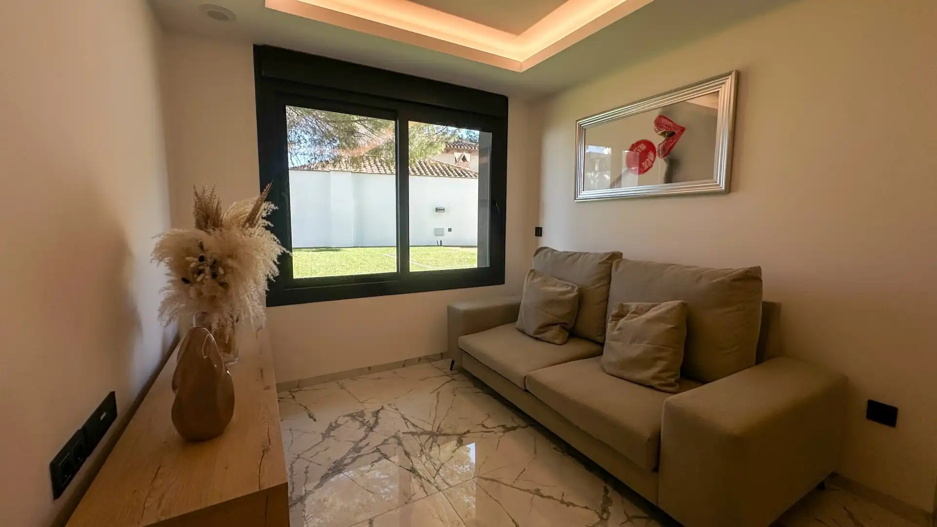 Living room of Houses for sale in Orihuela  with Air Conditioner, Swimming Pool and Oven