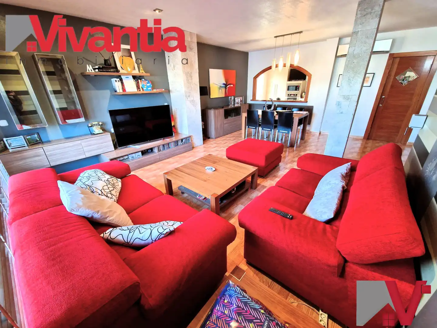 Sala de estar de Dúplex en venta en Lorca con Aire acondicionado, Calefacción y Parquet