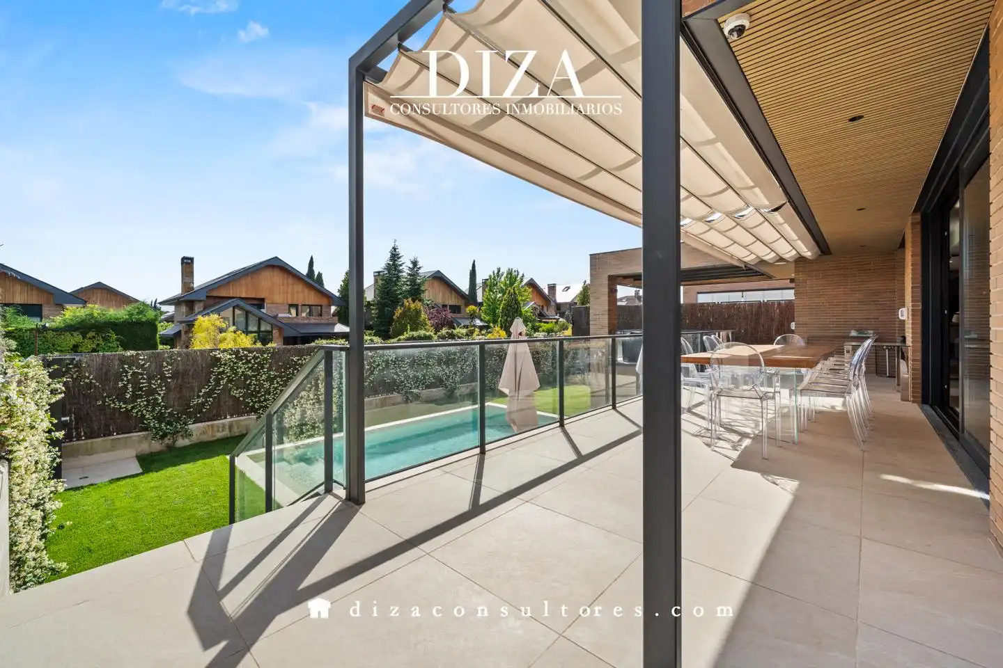 Terrace of Houses for sale in Las Rozas de Madrid  with Air Conditioner, Heating and Private garden